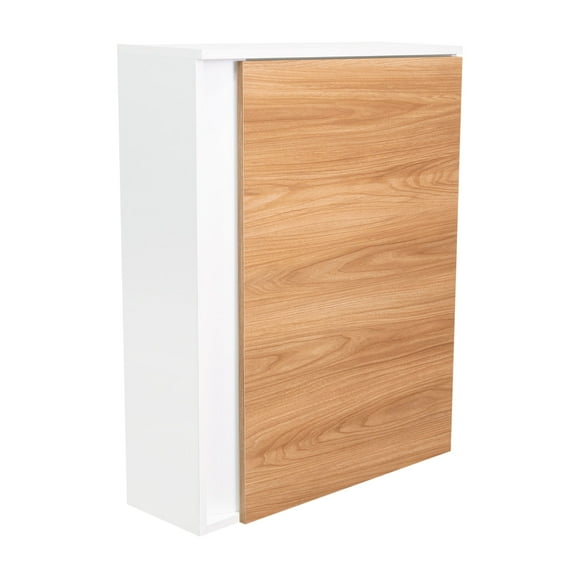 Mueble Zapatero Organizador 80,6x63,2x22,1 Cm Blanco Y Café Claro
