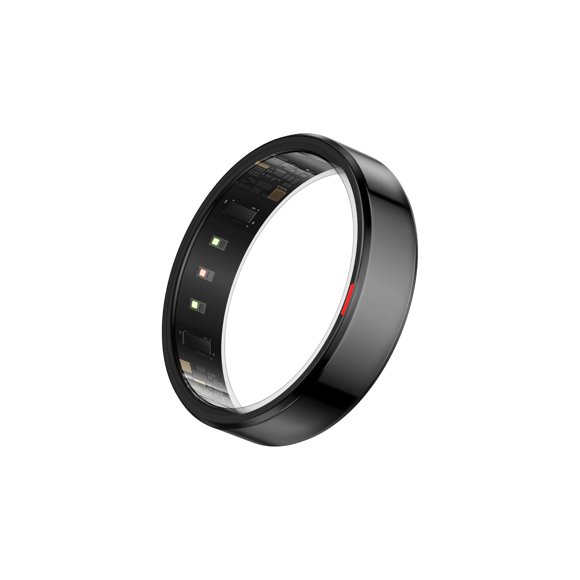 Anillo Inteligente POBOVi Gen 2 Negro Talla 8 de Titanio