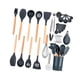 thumbnail image 5 of 35x Utensilios De Cocina Gadgets Juego De Herramientas Espátula Para Profesionales Principiantes Gris, 5 of 5