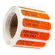 thumbnail image 3 of 500 pegatinas para uso rectal únicamente, pegatinas de broma, adhesión permanente con superficie, impermeables, divertidas, etiquetas de papel de 1,80 Naranja, 3 of 5