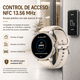 thumbnail image 3 of Smartwatch Mujer UBABAI  Android 10 AMOLED 1.6", GPS, Cámara Giratoria 2MP, Wi-Fi, 4GB RAM + 64GB, Dorado, 3 of 8
