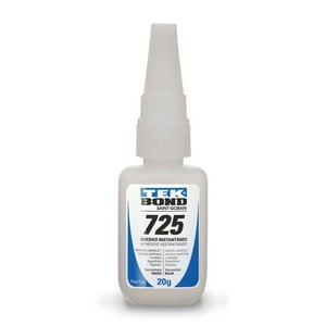 Tekbond - Adhesivo Instantáneo 725 Viscosidad Baja 20G (Punta Anti-Obstrucción)