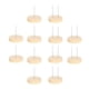 thumbnail image 2 of 12x Stands Decoración De Artesanía Base Redonda Portátil De Bricolaje De Madera Soporte De Madera De Bricolaje, 2 of 5