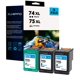 thumbnail image 1 of Cartuchos de tinta XLhippo 74XL/75XL HP Combo, 1 of 6