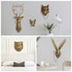 thumbnail image 3 of Decoración de pared GUASDIE con cabezas de animales de imitación de ciervo, 5 unidades, 3 of 8