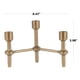thumbnail image 3 of Candelabro Better Homes Gardens Hierro Dorado 3 Velas, 3 of 3