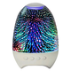 thumbnail image 2 of Altavoz Bluetooth con luz nocturna, luces LED intermitentes, altavoz Bluetooth inalámbrico portátil compatible con manos libres, teléfono, MicroSD y radio FM, perfecto para actividades en interiores, 2 of 8