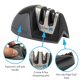 thumbnail image 3 of Afilador de cuchillos KitchenIQ Edge Grip, 2 etapas, negro, 3 of 9