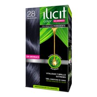 Ilicit - Tintura Sin Amoníaco 2/8 Negro Azulado