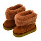 thumbnail image 1 of Lindos Zapatos De Muñeca Para Niña, Accesorios Para Muñecas De Escala 1/6, Muñeca Para Niñas, Accesorio De Juguete Para Niños, Marrón, 1 of 3