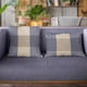 thumbnail image 3 of Cojín decorativo Plutus Brands Blue Plutus Squares Plaid 50 x 75 cm, 3 of 9
