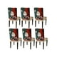 thumbnail image 1 of Set De 6 Fundas De Respaldo De Sillas De Navidad N21, 1 of 3