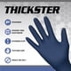 thumbnail image 2 of Guantes desechables SAS Thickster de látex, tamaño grande, azul, 14 mil, 2 of 8