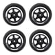 thumbnail image 1 of 4pcs RC Vehículo Ruedas Neumáticos Juego De Llantas 12 Mm Hexagonal Para 1/10 En Coche De Carretera HPI HSP, 1 of 5