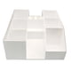 thumbnail image 4 of Organizador De Cosméticos Herramientas De Extensión De Pesta?as Caja De Almacenamiento Acrílico Blanco, 4 of 5
