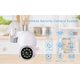 thumbnail image 2 of Cámara de seguridad NICEMOOD 3MP HD WiFi 360° con vista a prueba de agua, 2 of 8