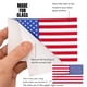 thumbnail image 4 of Calcomanías de vinilo para coche con la bandera estadounidense, paquete de 3, 4 of 6