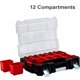 thumbnail image 3 of Estuche de almacenamiento de herramientas Gator Clamps Deep Tray, caja organizadora, 3 of 6