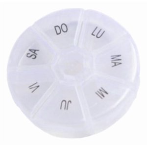 Genérico - Set 8 Pastilleros Semanal Toma Diaria Medicina Practico Lau