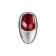 thumbnail image 3 of Luz de navegación de barco Luz de proa roja y verde led montaje vertical 1 par (plata de electroplaca al vacío), 3 of 3