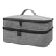 thumbnail image 2 of Estuche De Transporte De Doble Capa Estuche De Almacenamiento Portátil Para Amigas Esposa Gris, 2 of 5