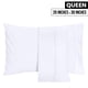 thumbnail image 2 of Fundas de almohada Utopia Bedding Queen, paquete de 2 unidades, 50 x 75 cm, color blanco, 2 of 7