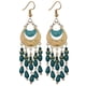 thumbnail image 1 of Pendientes largos de estilo bohemio con borlas vintage y cuentas, 1 of 5