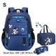 thumbnail image 1 of Astronaut Boys School Backpack Bag Waterproof Kids Bookbag Set with Lunch Bag Pencil Case Elementary School Supplies for Boys, 1 of 3