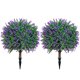 thumbnail image 1 of Arbusto artificial de lavanda XUXDUHY 64 cm, pack de 2, resistente a UV, 1 of 7