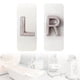 thumbnail image 1 of Marcadores de Rayos X MENURSY L/R 3 cm × 1,3 cm – 100 uds por letra, 1 of 5