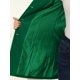 thumbnail image 5 of INSPIRE CHIC Abrigo de Invierno para Mujer con Cuello Peter Pan, Corte en Línea A hasta el Muslo, con Botonadura Simple, Talla S, Verde, 5 of 6