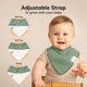 thumbnail image 3 of KeaBabies 8-Pack Organic Baby Bandana Bibs for Drooling and Teething, 3 of 3