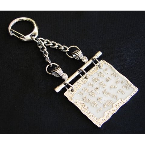 Feng Shui Import - Amuleto De Plata Importado Del Feng Shui Con Escritura De Buda De La Medicina