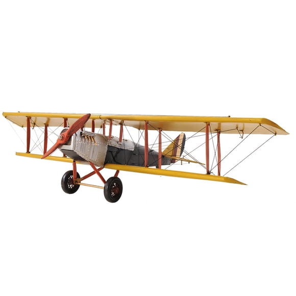 Modelo de avión Old Modern Handicrafts Curtis Jenny amarillo