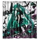 thumbnail image 1 of Cortina de ducha Hastune Miku, juego de cortinas de baño con ganchos, tamaño 66 x 72 pulgadas, 1 of 3