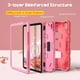 thumbnail image 3 of Funda FINTIE, apta para niños, para iPad 11, 11 pulgadas, 2025, rosa, 3 of 9