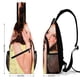 thumbnail image 2 of Riñonera Bandolera Reversible Desmarcar Estampado Integral Multicolor, 2 of 6