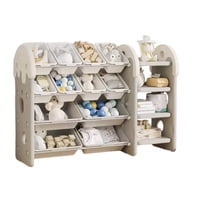 Estante Infantil Organizador De Juguetes 126X86X39Cm Lubabycas