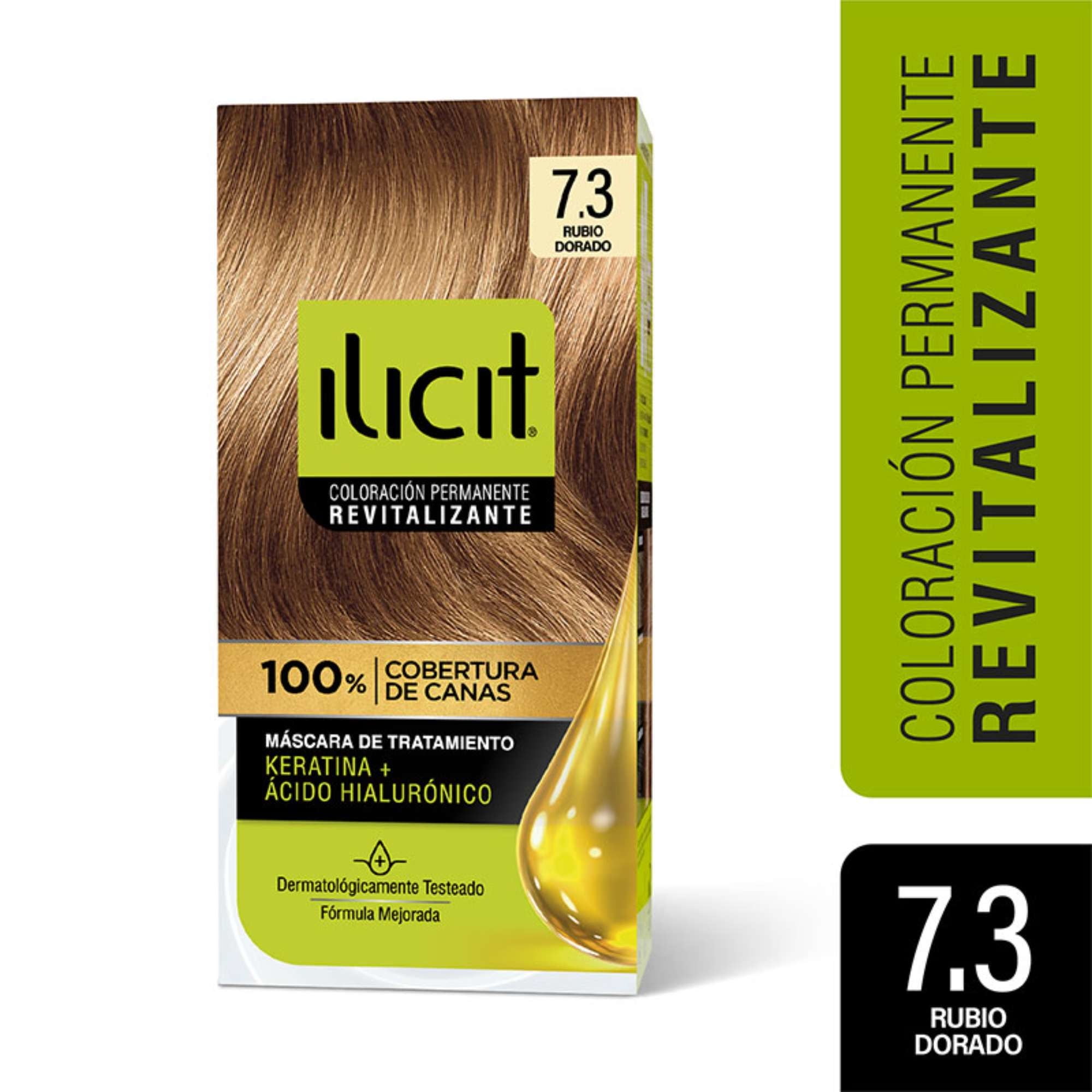 Ilicit - Coloración Cabello 7/3 Rubio Dorado