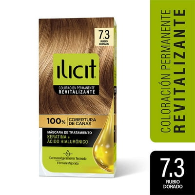 Coloración Cabello 7/3 Rubio Dorado 45 G Ilicit