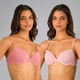 thumbnail image 1 of Pack 2X Sosten Balconet Push Up Flores Mujer 25634-273, 1 of 5