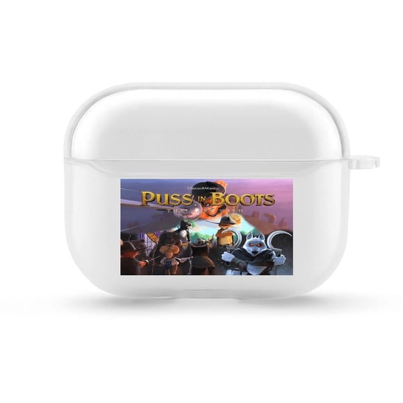 Funda para AirPods Pro Desmarcar El Gato con Botas Transparente
