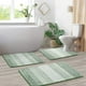 thumbnail image 1 of Juego de alfombras de baño Komson Ombre, 3 unidades, con tapete en forma de U, 1 of 3