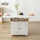 thumbnail image 3 of Mesa comedor Isla Multiuso Blanco/Bambú, 3 of 10