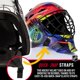 thumbnail image 5 of Máscara de portero de hockey callejero Franklin Sports GFM1500 Graffiti, 5 of 9