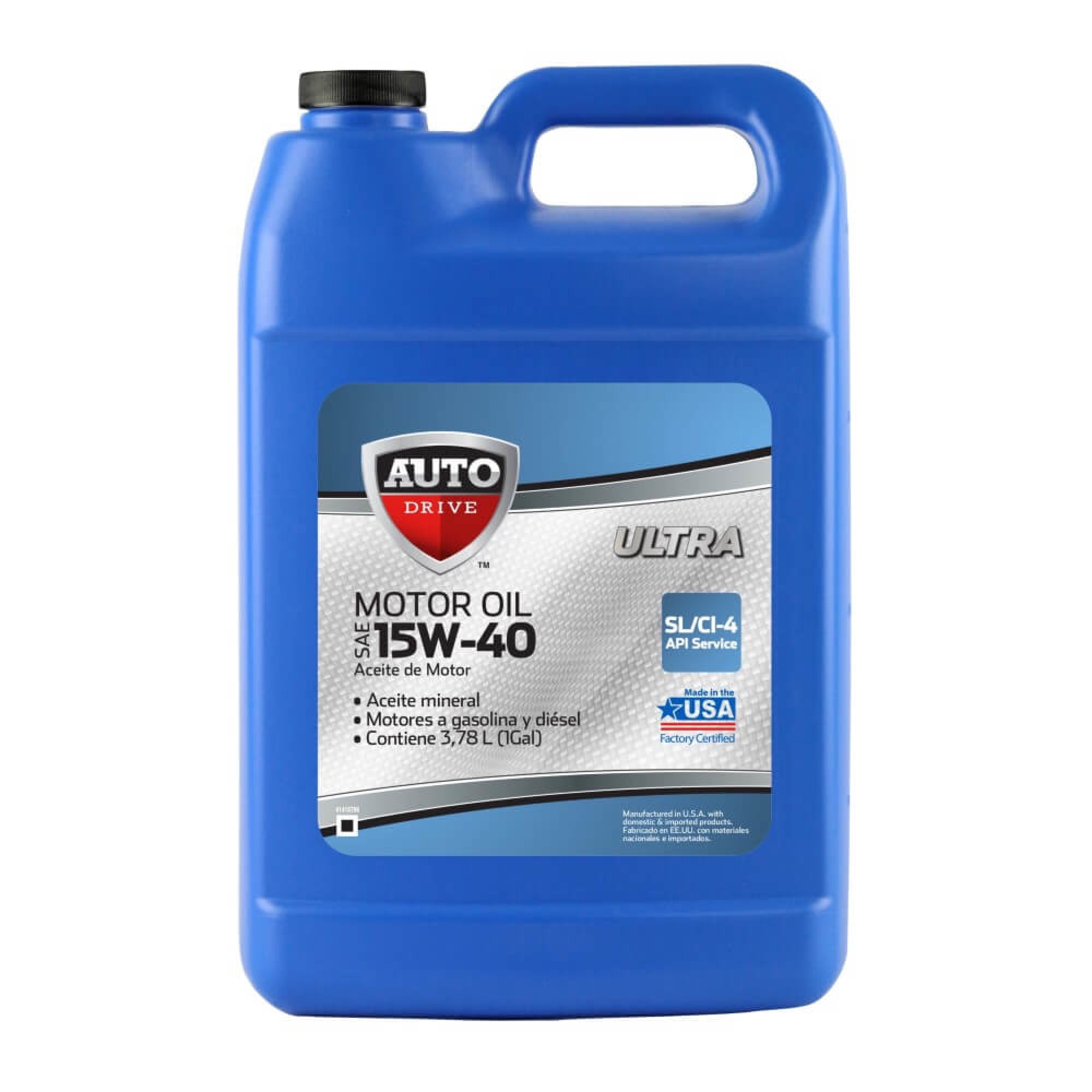 Aceite de Motor Mineral 15W-40 Mineral Diesel 3.78 Lts