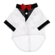 thumbnail image 5 of Ropa Para Perros Pequeños Para Mascotas, Traje Elegante Para Cachorros, Traje De Pajarita, Camisa De Boda Blanca S, 5 of 5