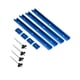 thumbnail image 4 of Kit De Perillas Para Riel En T, Portátil, Para Plantillas Y Accesorios De Carpintería, Resistente, Versátil, Azul, 4 of 5
