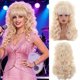 thumbnail image 1 of Peluca MAGQOO 80s Rizada Cosplay 22 Pulgadas, 1 of 3
