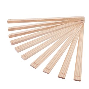 Bothyi - Tiras De Medición Para Comedor Galletas Ligeras Guías Para Rodillos De Madera Estilo A